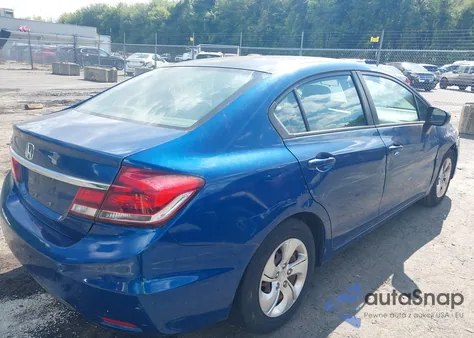 2014 Honda Civic Lx из США, поврежденный, VIN 2HGFB2F5XEH501047